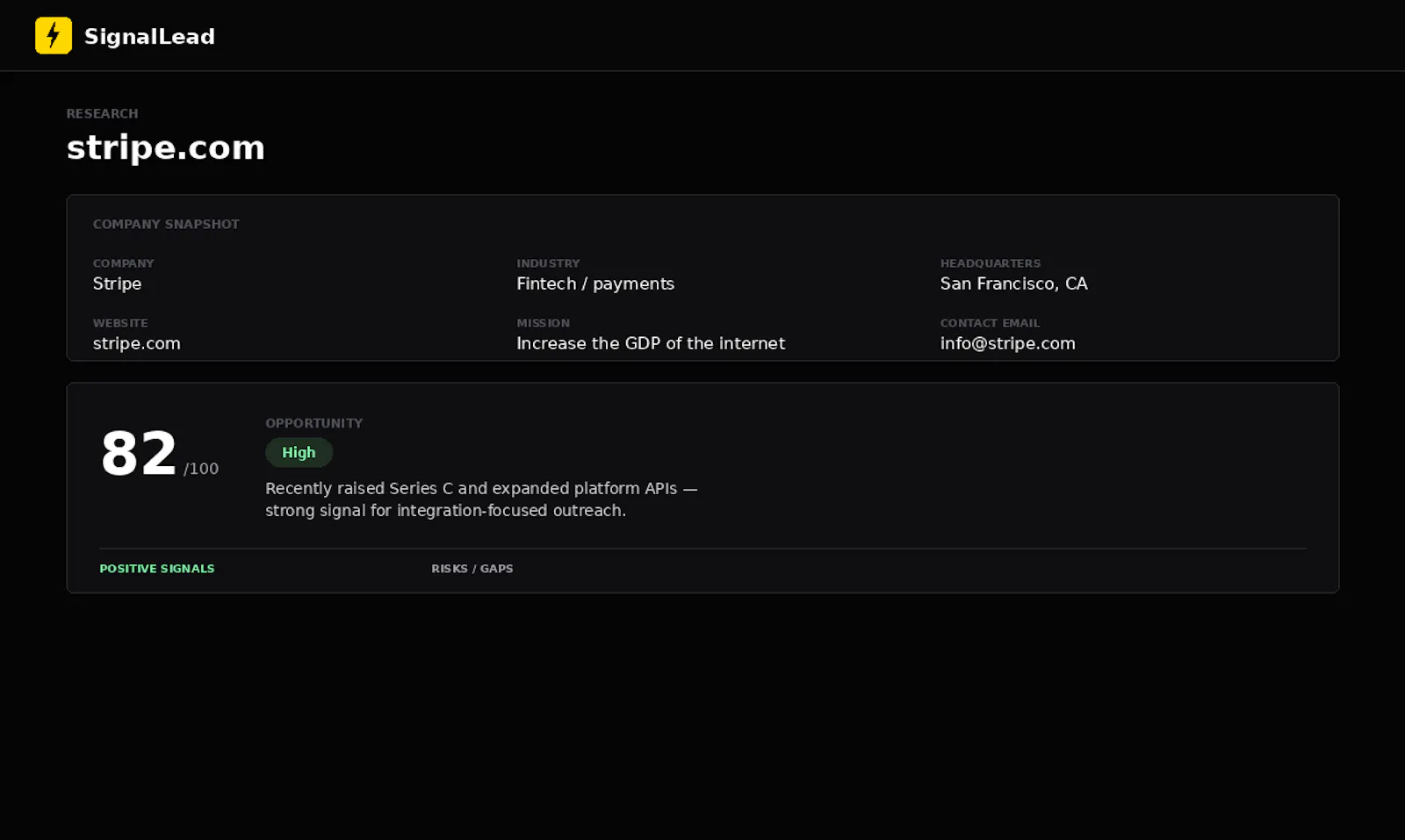 SignalLead AI screenshot 5