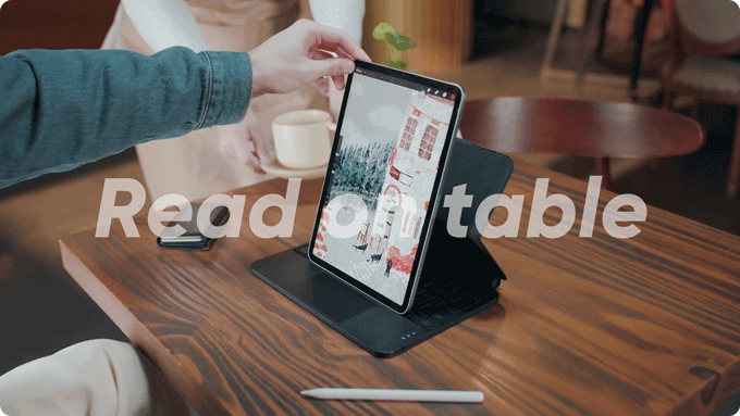 Typecase iPad -toetsenbord media 7