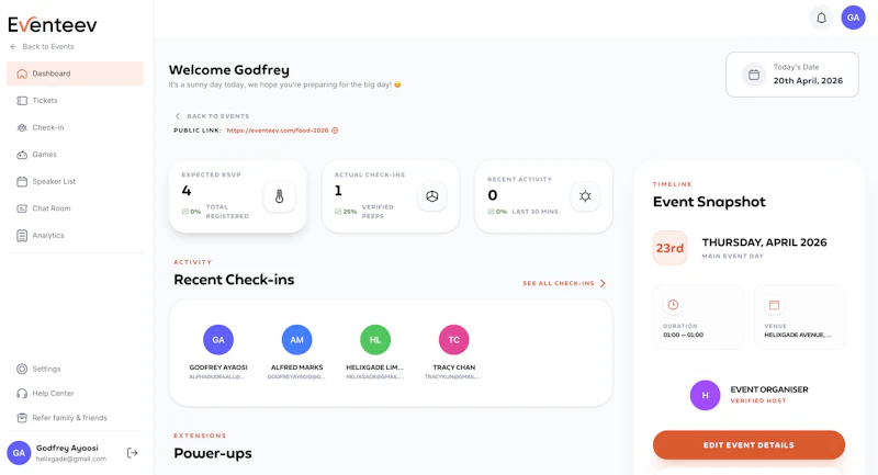 Eventeev screenshot 6