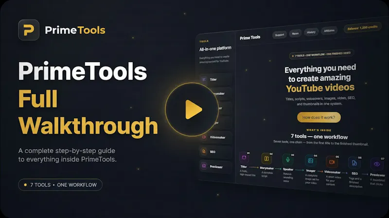 PrimeTools screenshot 1 (video preview)