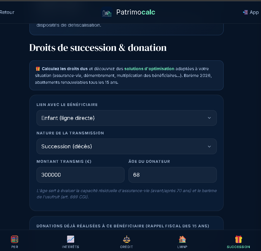Patrimocalc gallery image