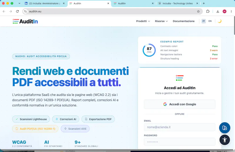 AuditIn screenshot 2