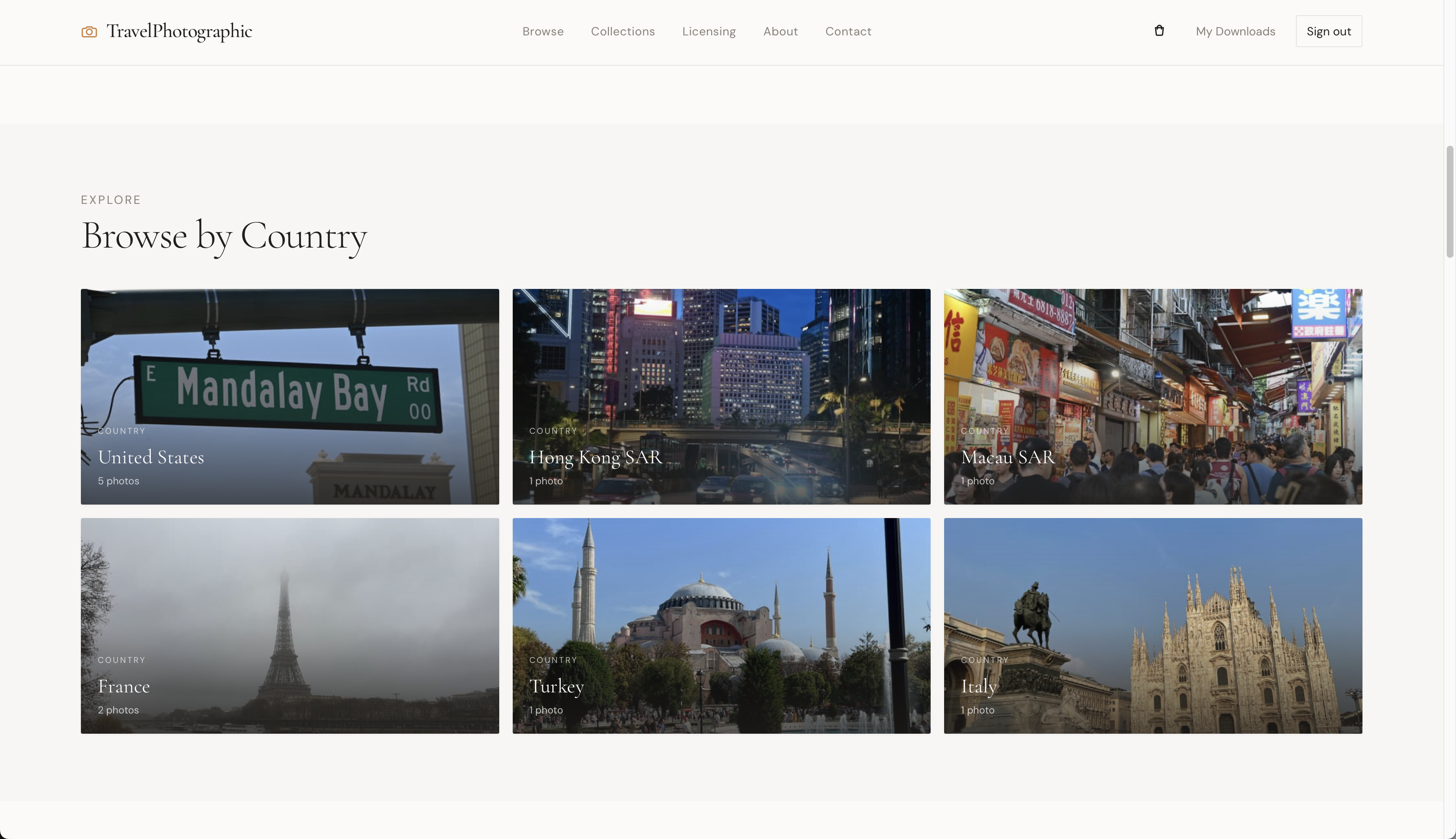 TravelPhotographic — Photo Licensing media 2