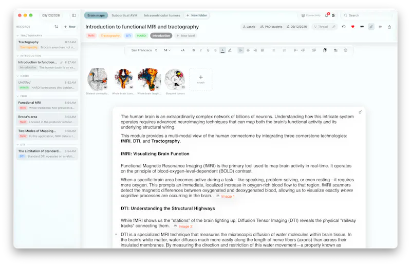 Hikari Scribe screenshot 1