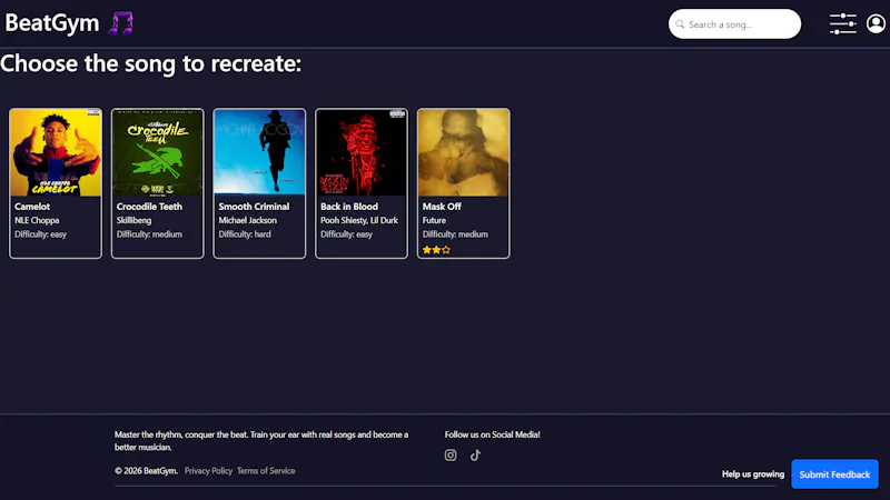 BeatGym screenshot 2