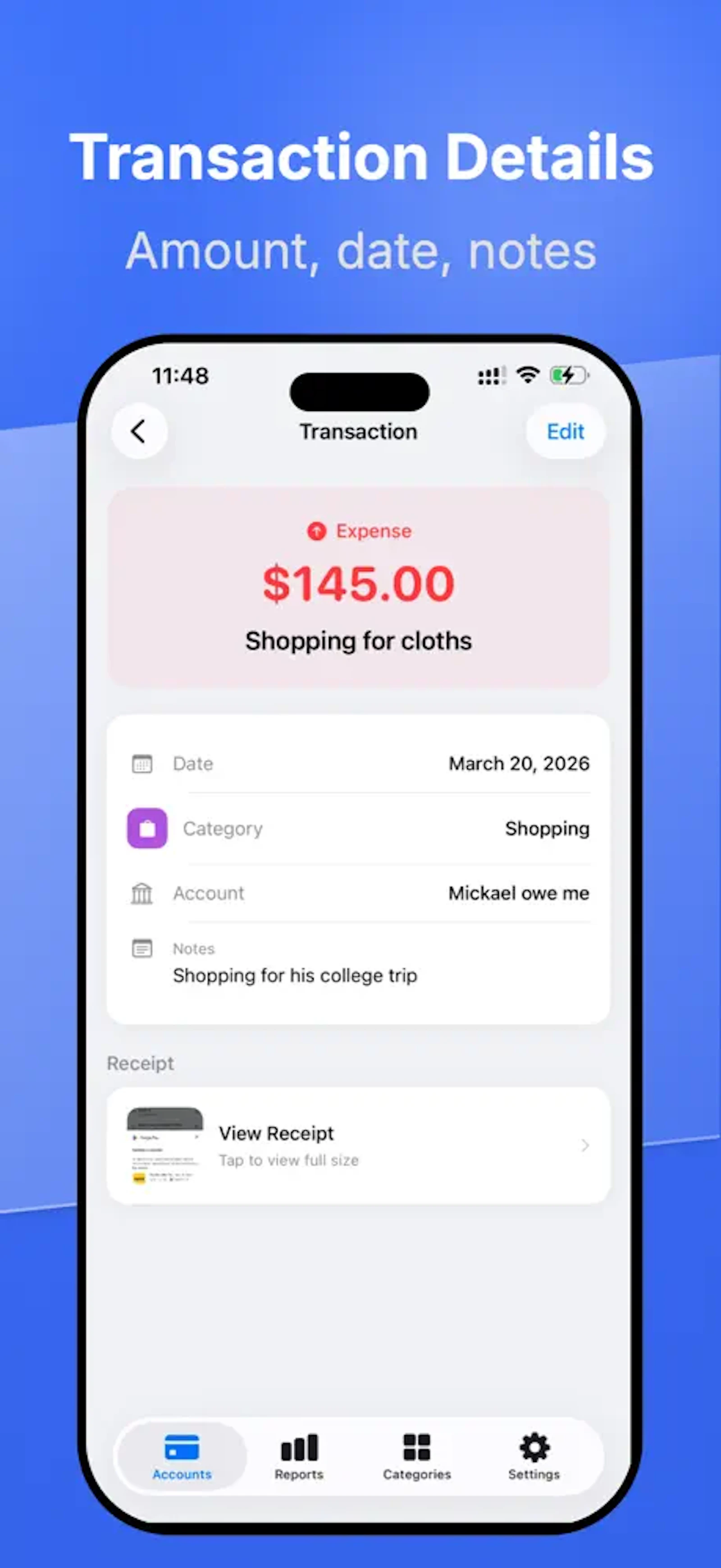 Expense Manager: Bills Tracker screenshot 6