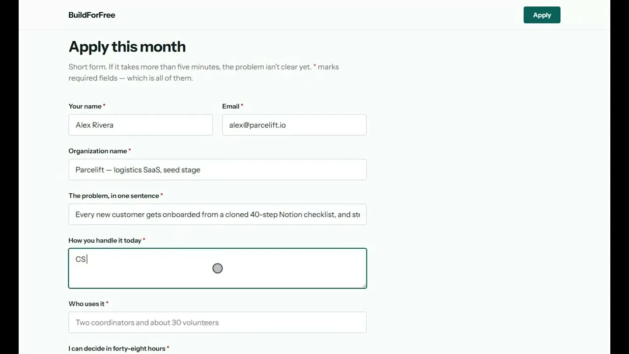 BuildForFree gallery image