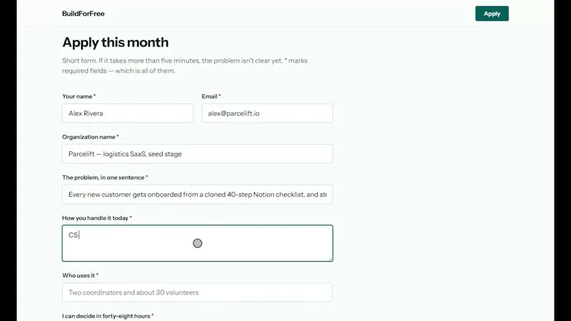 BuildForFree screenshot 1 (video preview)
