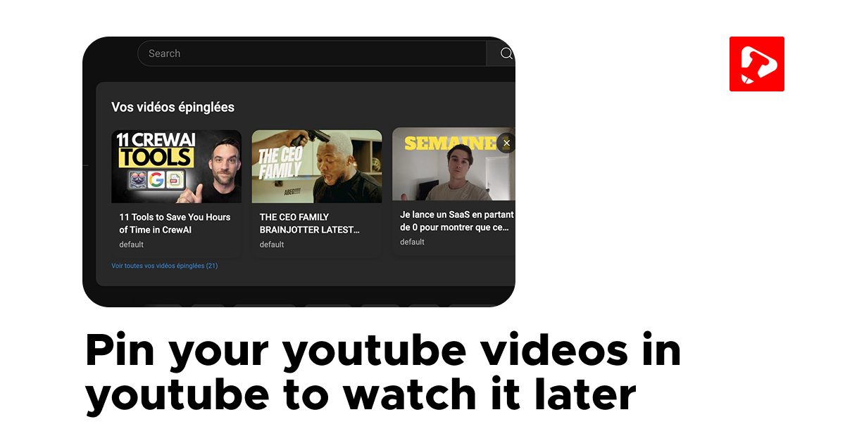 พิน youtube - เข็มหมุด.จัดหมวดหมู่เป็นเจ้าของรายการโปรด YouTube ของคุณ media 3