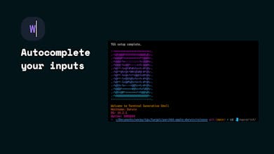 Warpy: Terminal Generative Shell gallery image