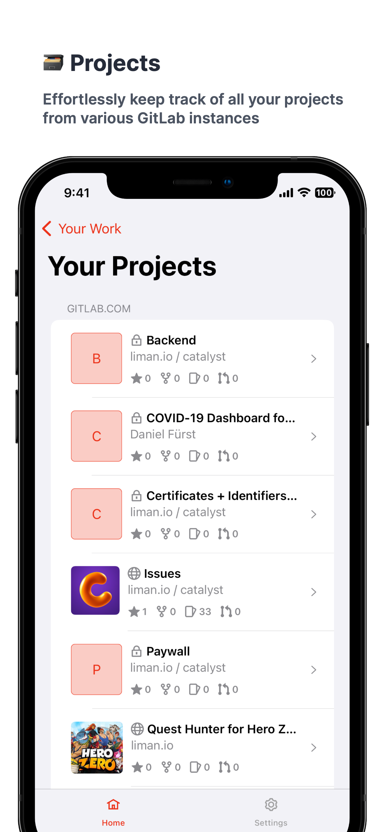 Mídia 2 de Catalisador para Gitlab ™
