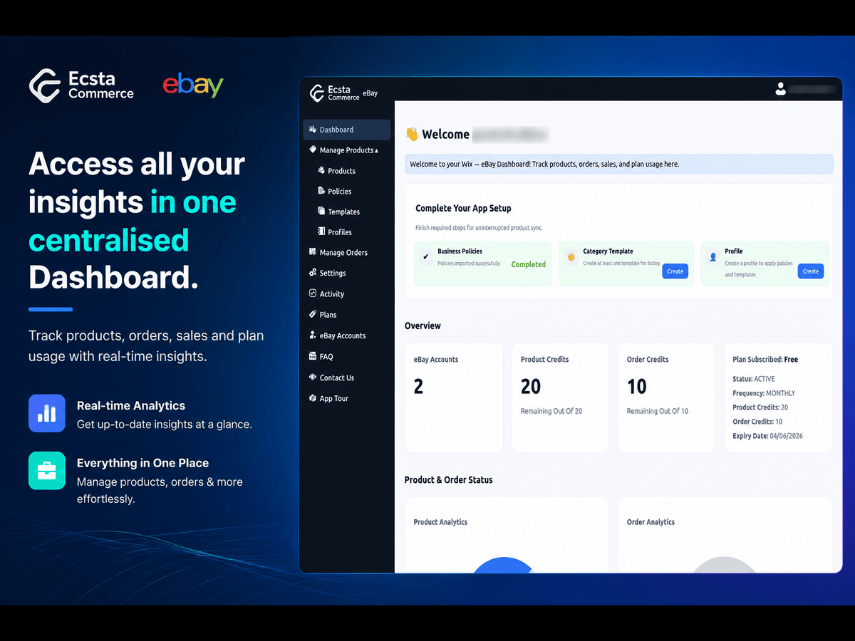 EcstaCommerce eBay Integration gallery image
