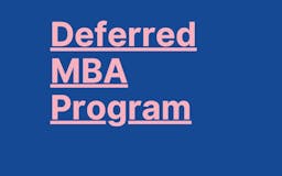 Deferred MBA Guidebook media 1
