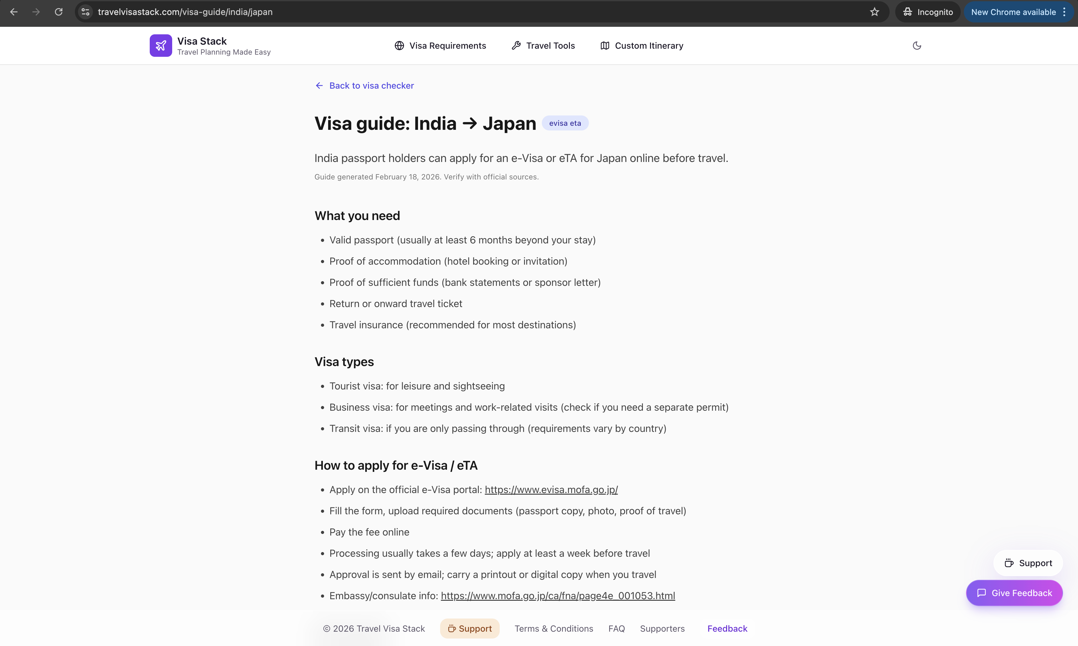 Travel Visa Stack gallery image