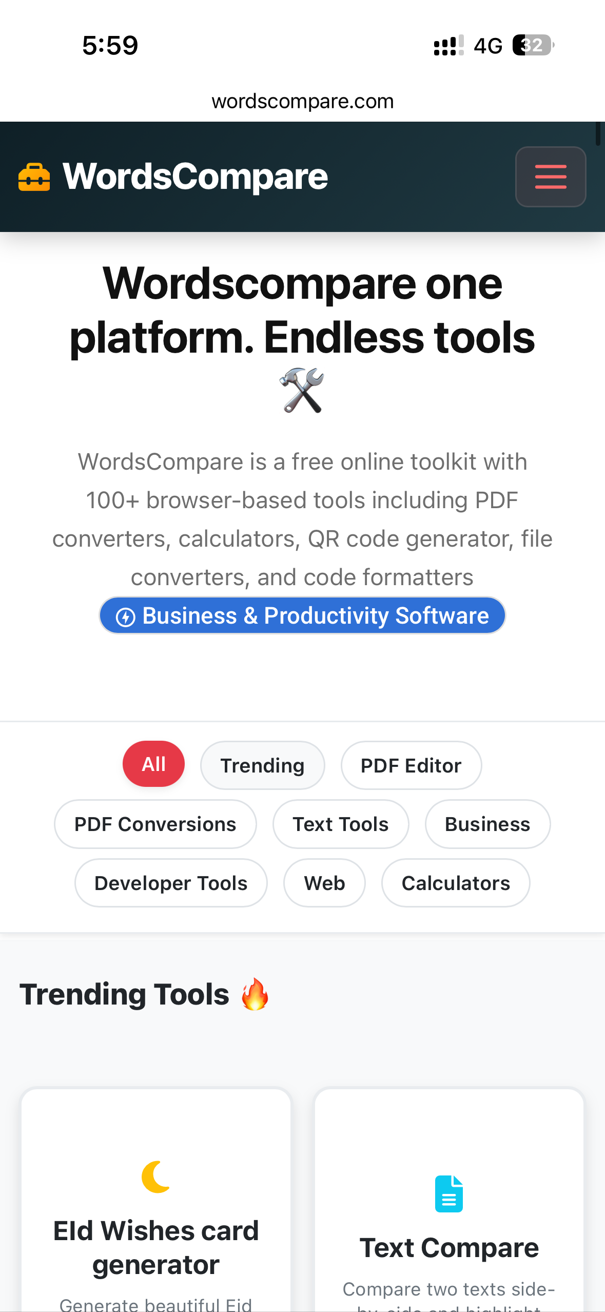 WordsCompare gallery image