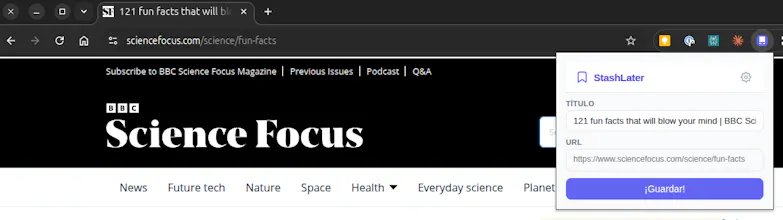 StashLater gallery image