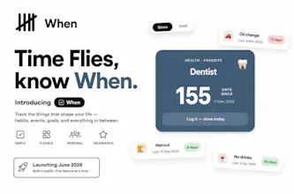 When - iOS app Launch gallery image