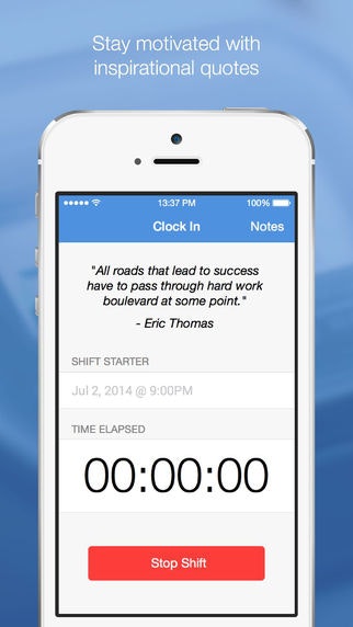 QuickShift - Shift and Money Tracker iOS App gallery image