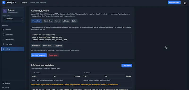 TestMyVibe screenshot 2