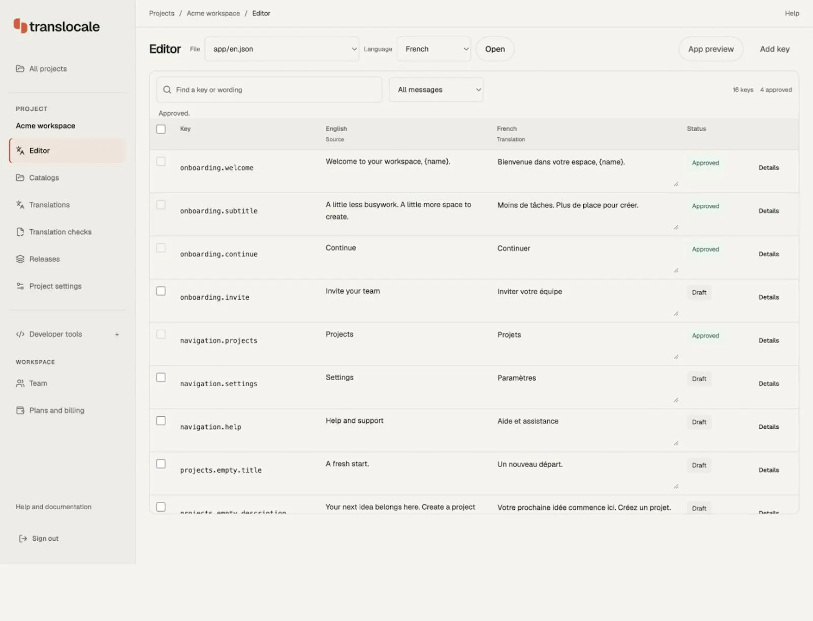 TransLocale screenshot 2