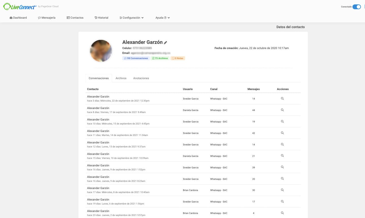 LiveConnect Chat Multicanal gallery image