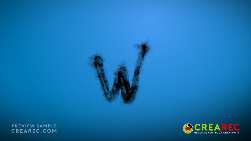 Ink Alphabet Animated stock footage text gallery image