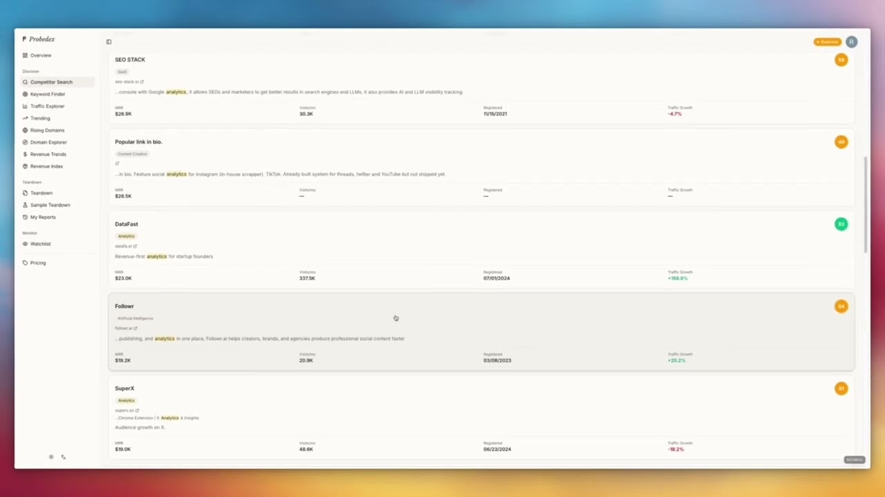 Probedex gallery image