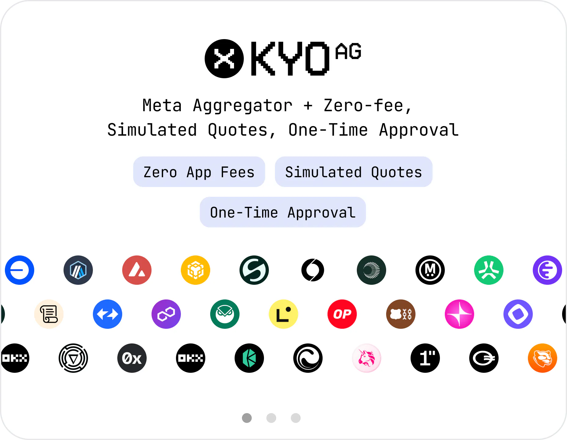 KYO AG product banner
