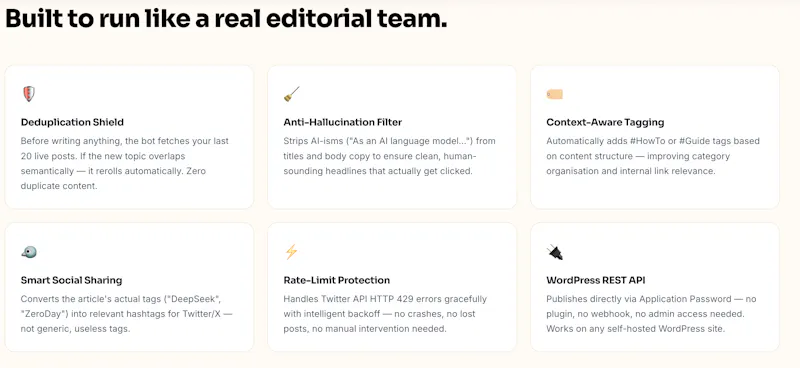 Xuro Auto-Blogger screenshot 3