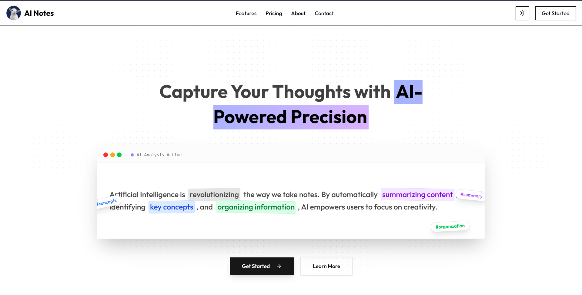 AI-Powered Notes Taker gallery image