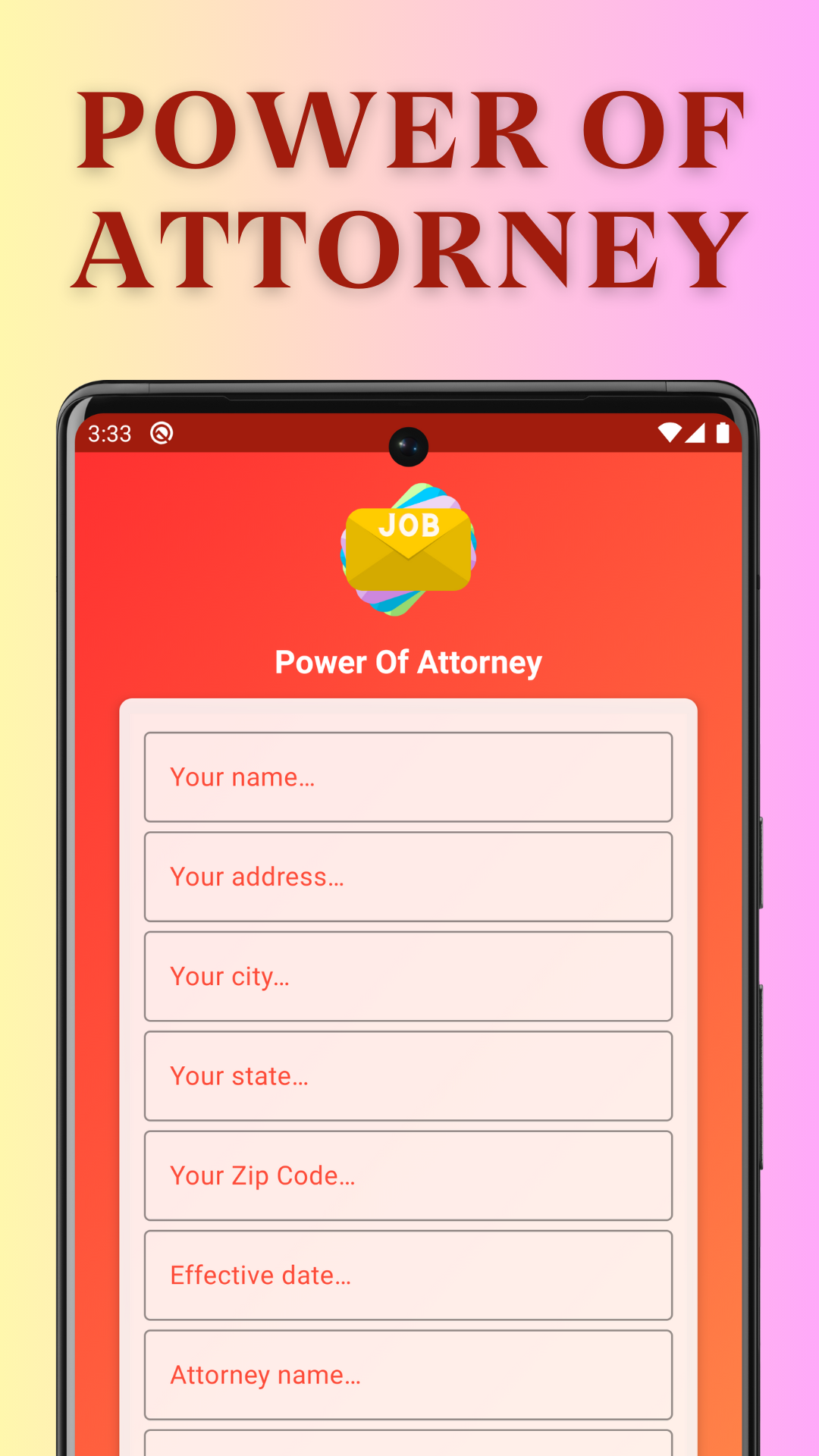 Android के लिए नौकरी पत्र जनरेटर - आसानी से अपने स्वयं के नौकरी पत्र उत्पन्न करें, जैसे नौकरी इस्तीफा मीडिया 4