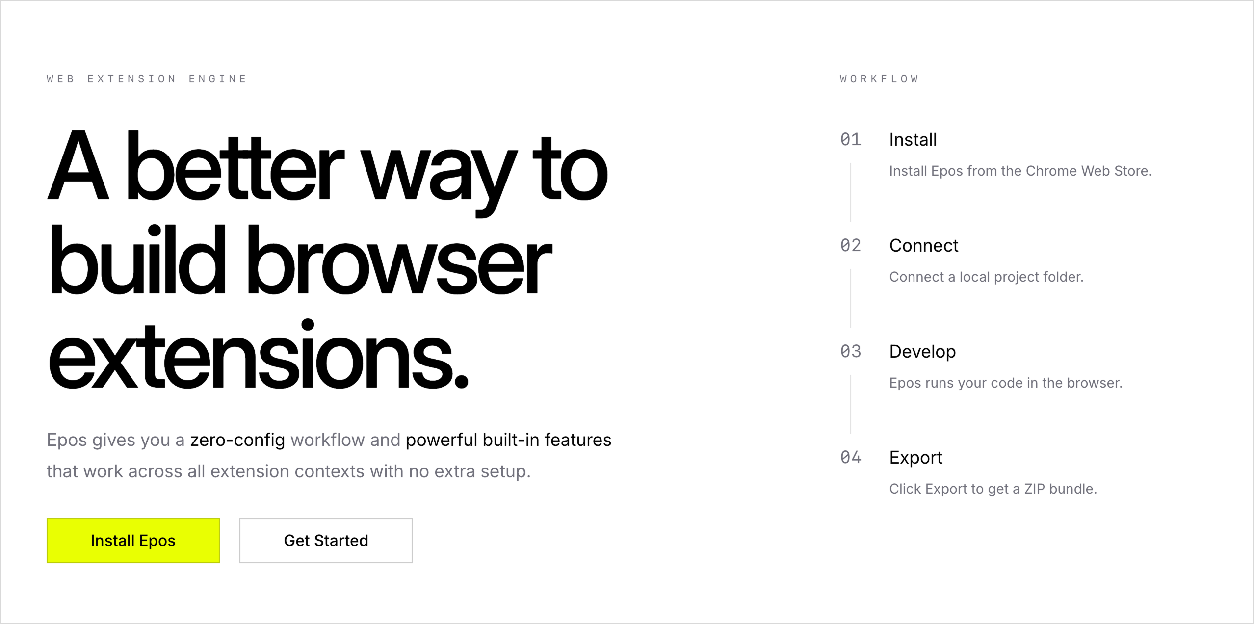 [epos] Web Extension Engine gallery image