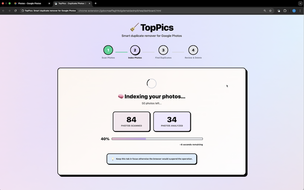 TopPics - Declutter Your Google Photos gallery image