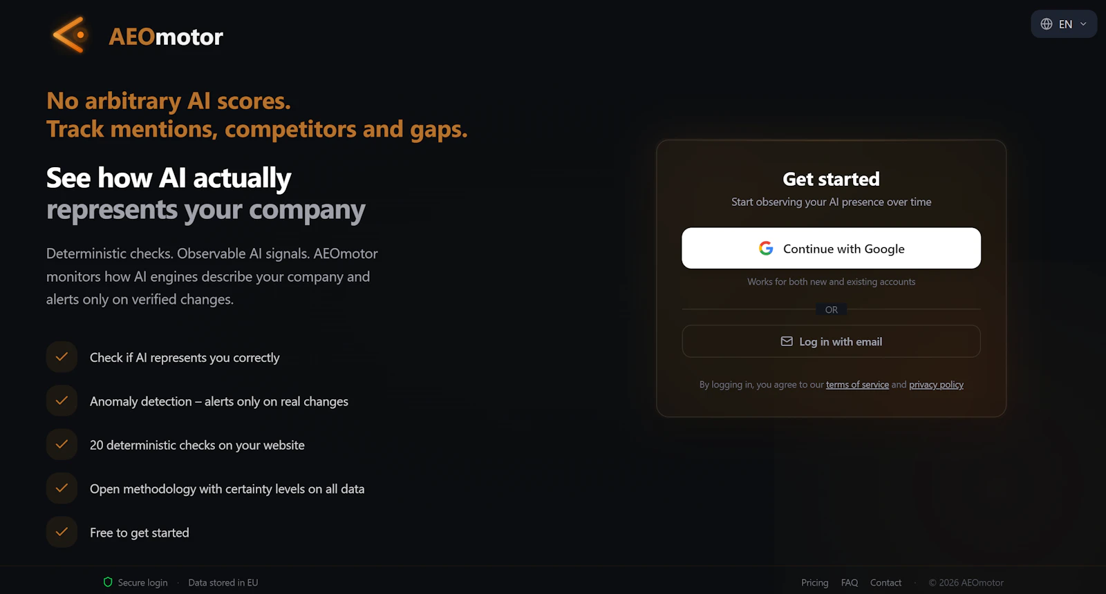 AEOmotor screenshot 1