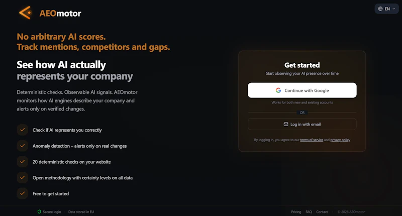 AEOmotor screenshot 1