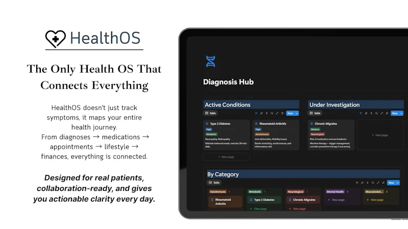 HealthOS screenshot 2