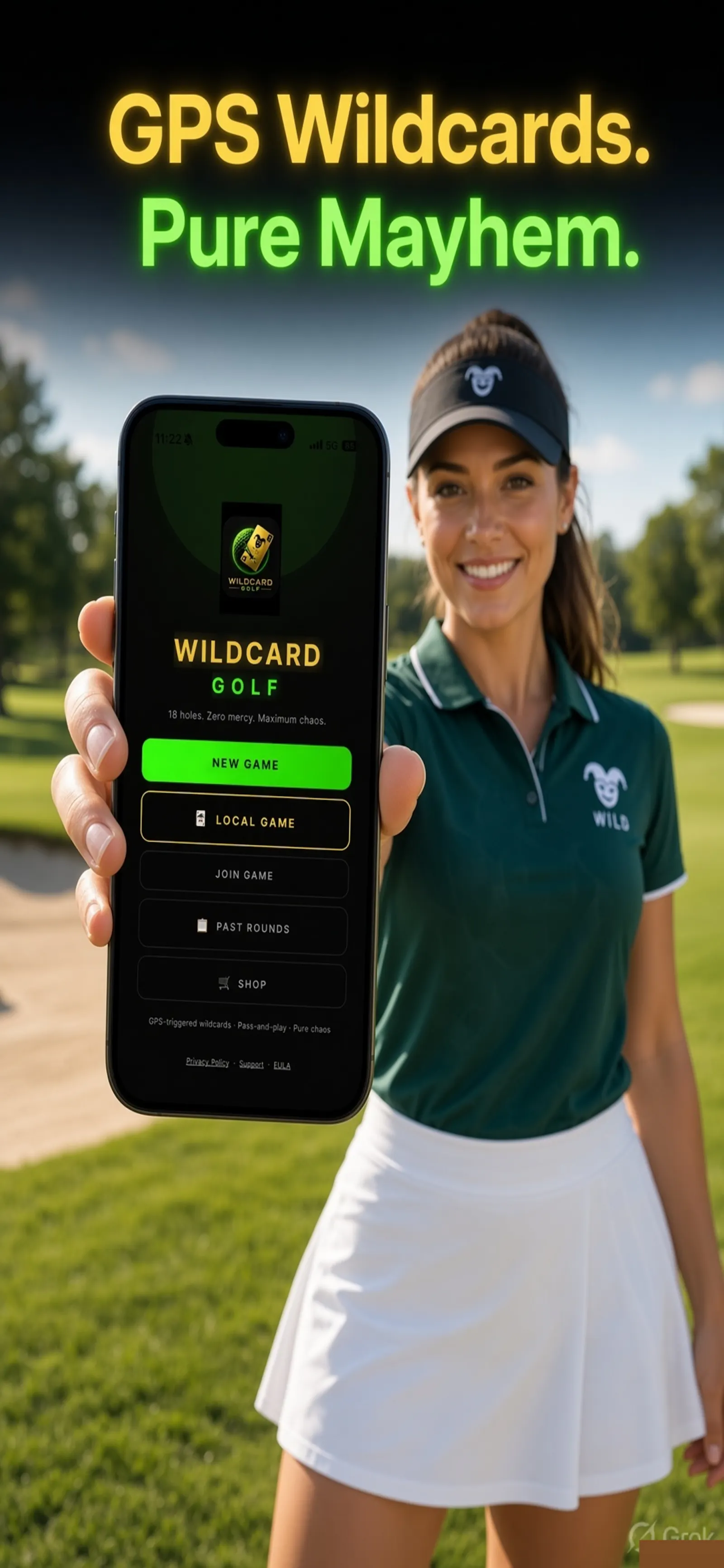 Wildcard Golf: Side Game Cards screenshot 4
