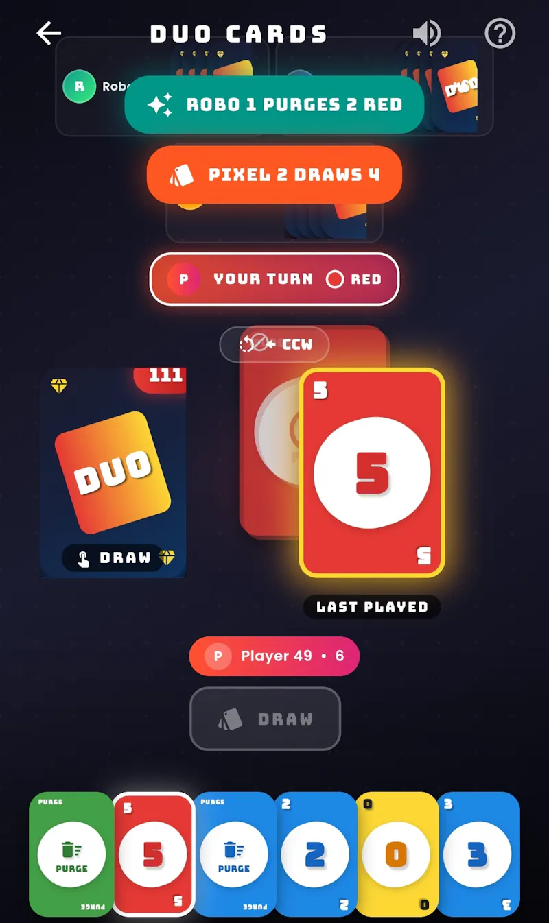 Duo Cards: Crazy 8s & Mau Mau screenshot 4