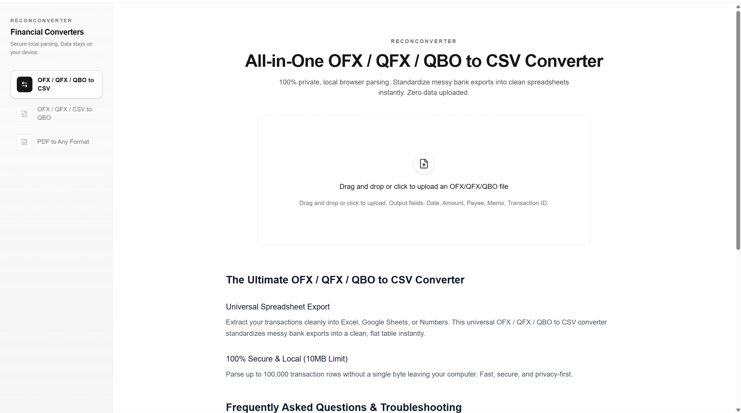 ReconConverter gallery image