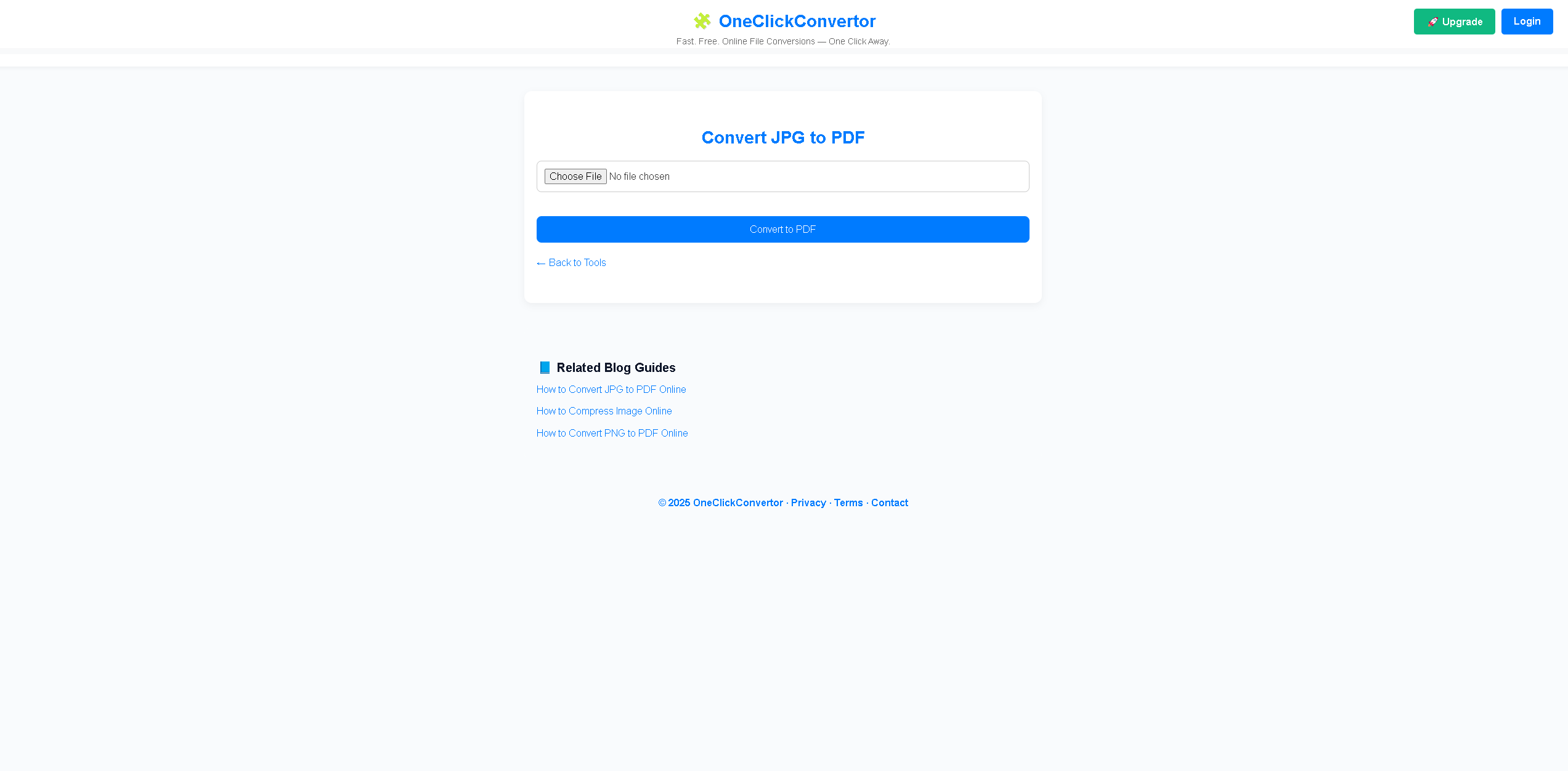 Média Onclickconvertor - Convertir, compresser, gérer tous les fichiers, un clic à la fois. 2