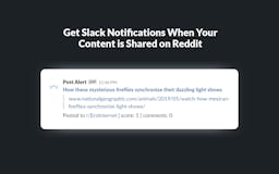 Reddit Post Alert Slack App media 1