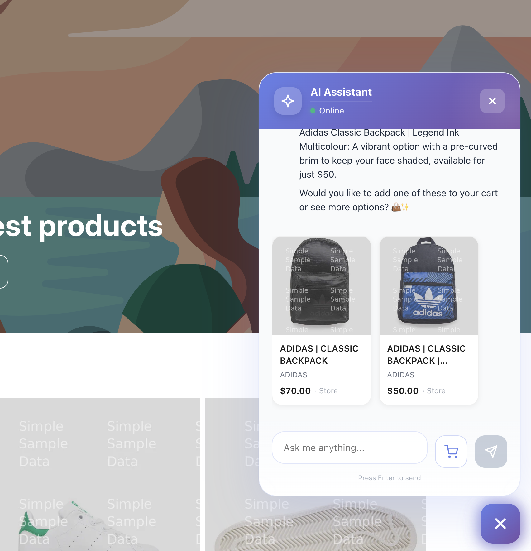 AI Storefront Agent for Shopify gallery image