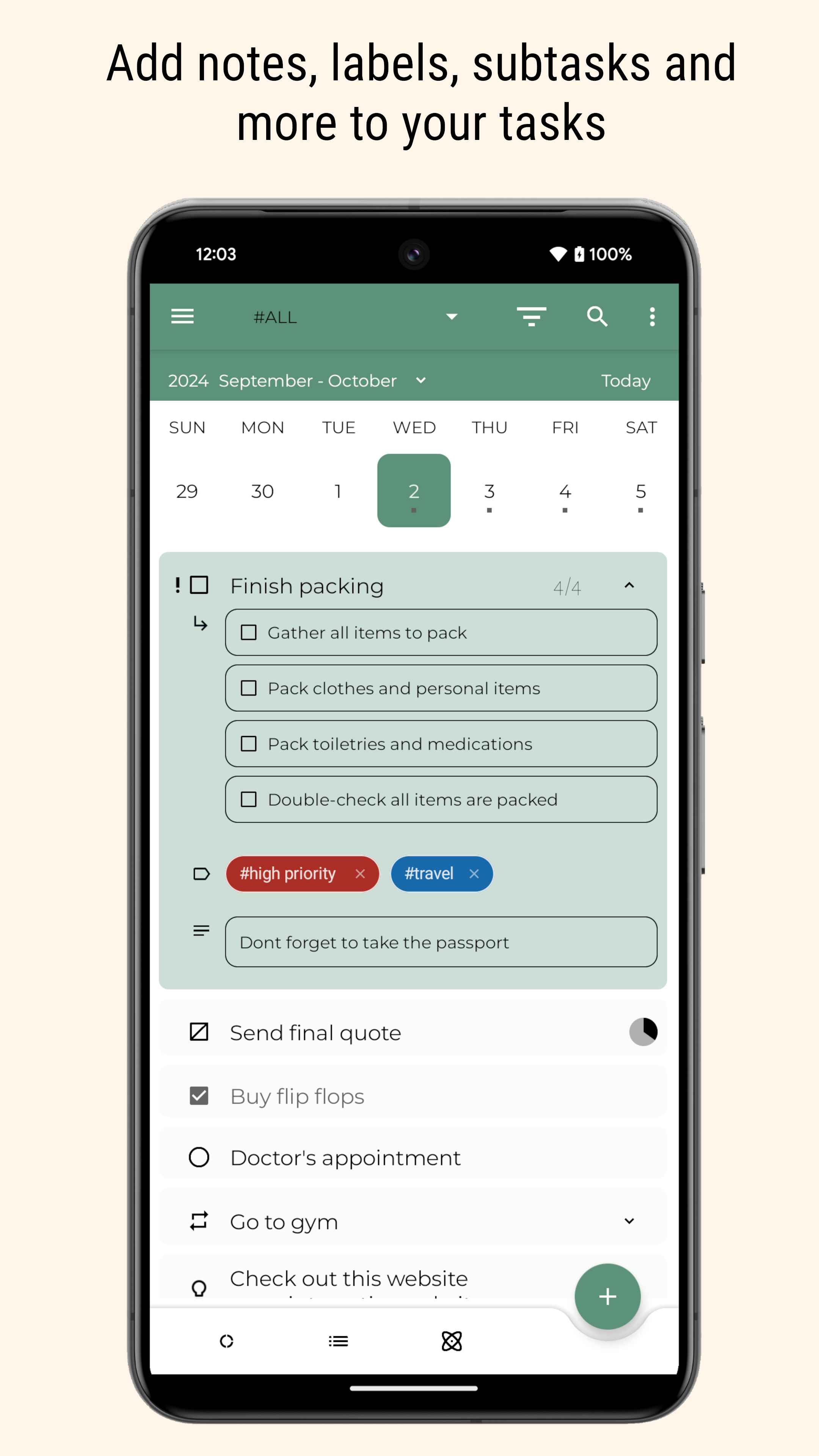 Média Organizème: TDAH BulletJournal - TDAHD BulletJournal & AI Task Manager - Calme Productivité 7
