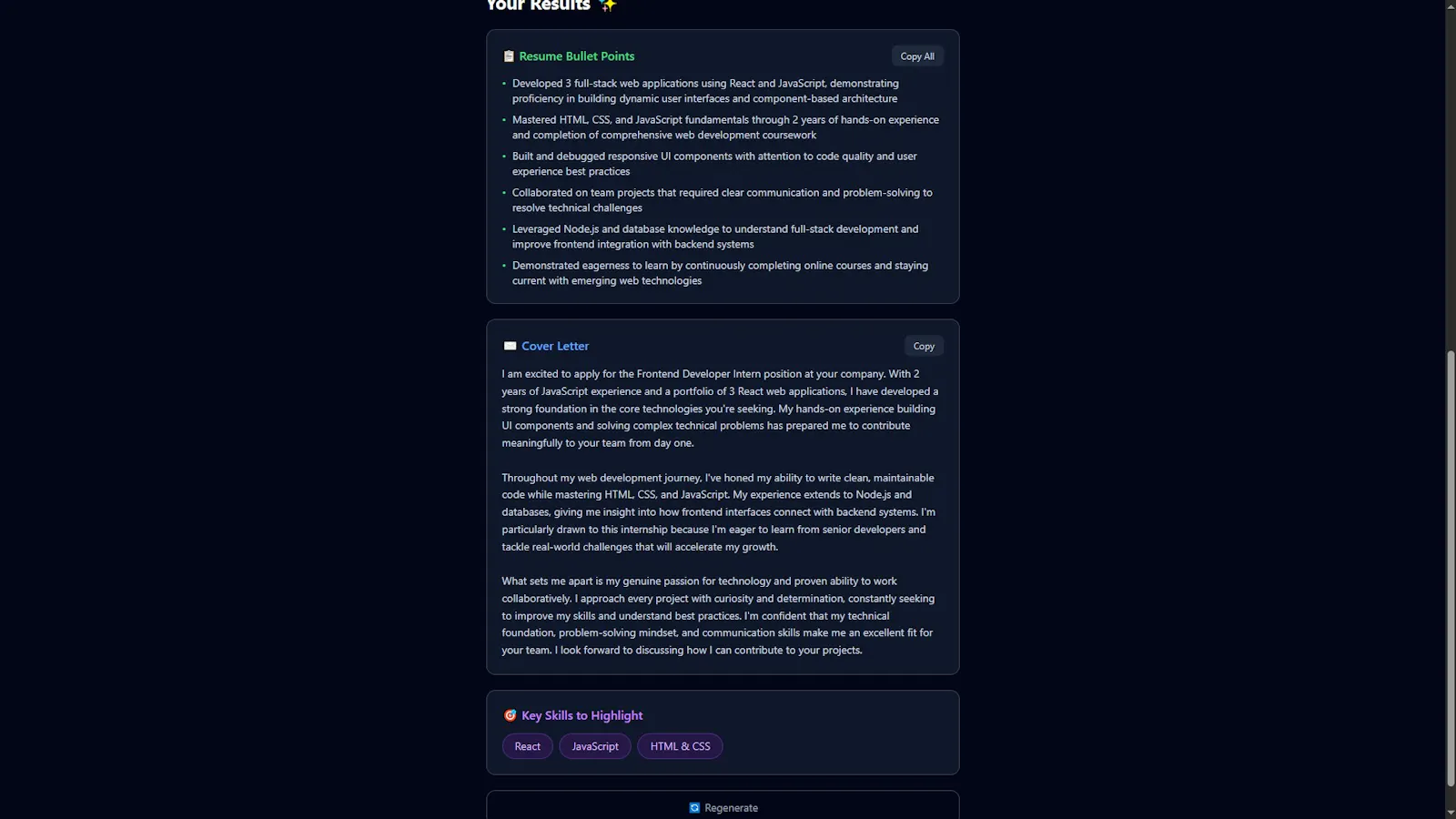 ResumeForge screenshot 4