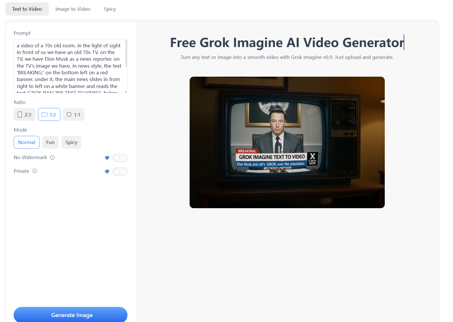 XImagine.io：Grok Imagine Video Generator gallery image