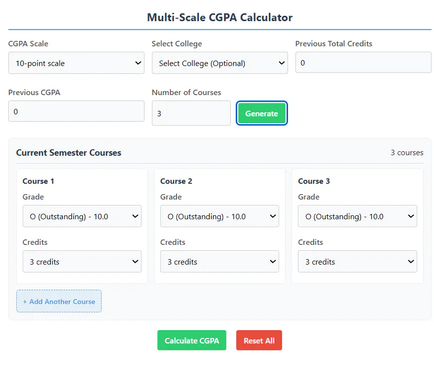 CGPA Calculator gallery image