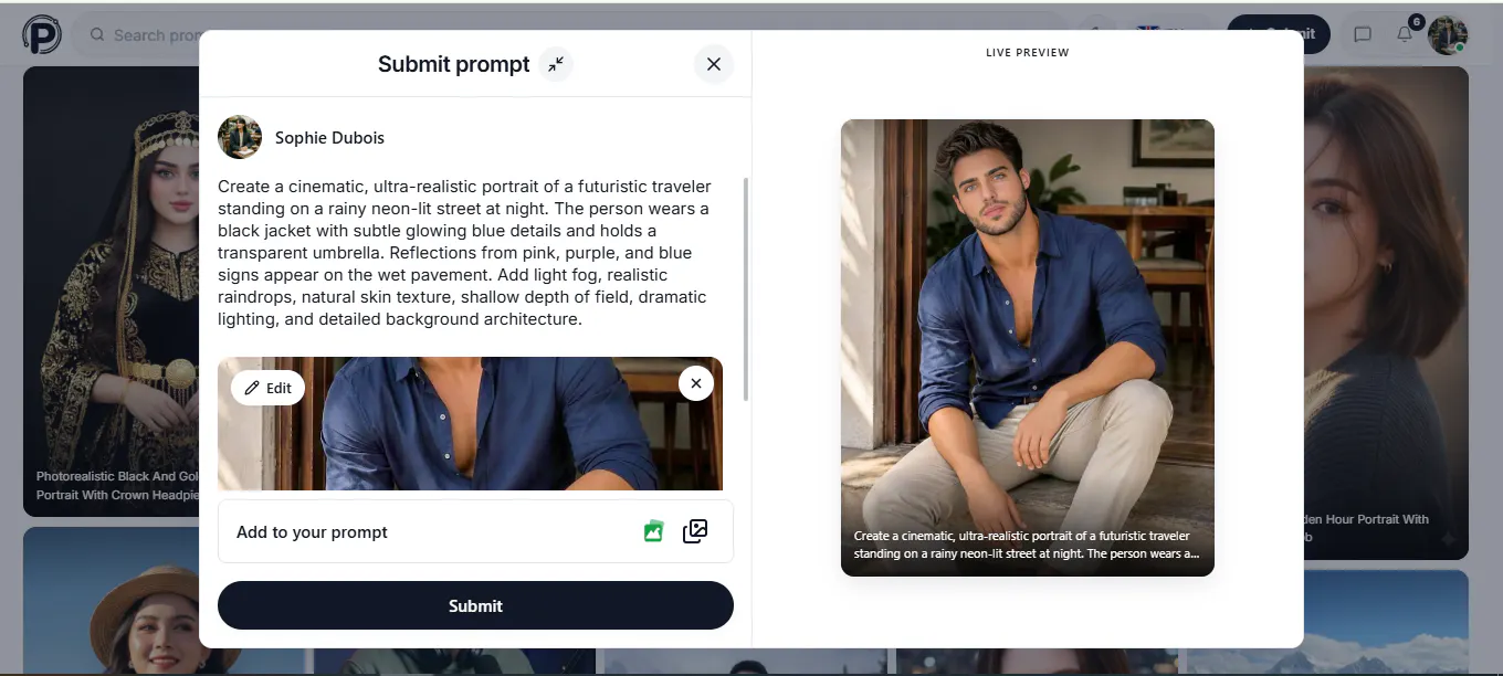 PromptLabHub gallery image