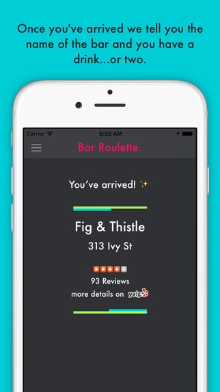 Bar Roulette for iOS Image