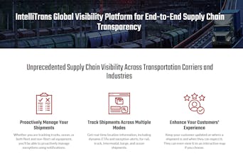 IntelliTrans Global Visibility Platform gallery image