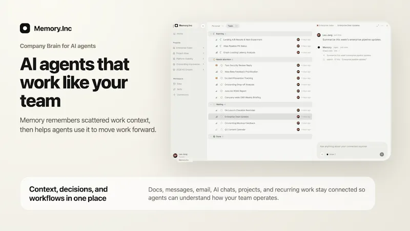Memory.Inc screenshot 1